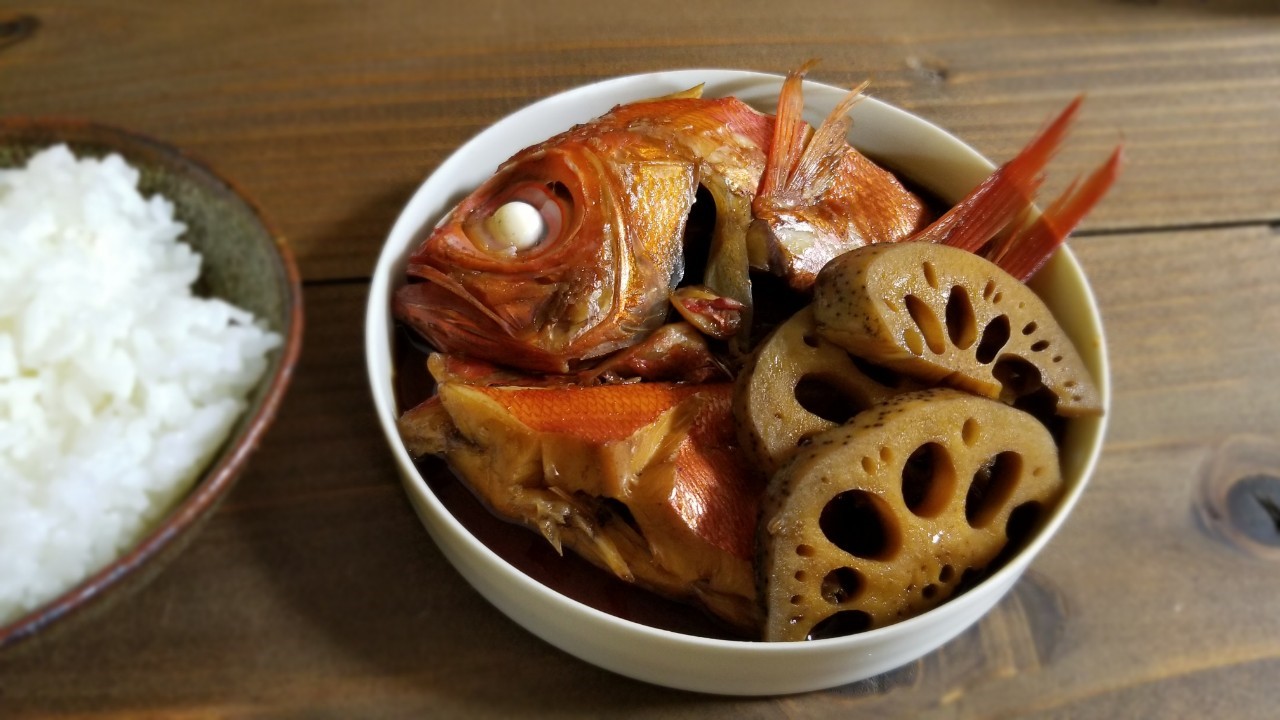 釣り人レシピ 2種類の調味料だけで金目鯛の煮付けを簡単に美味しく作る方法 おさかなアウトドア