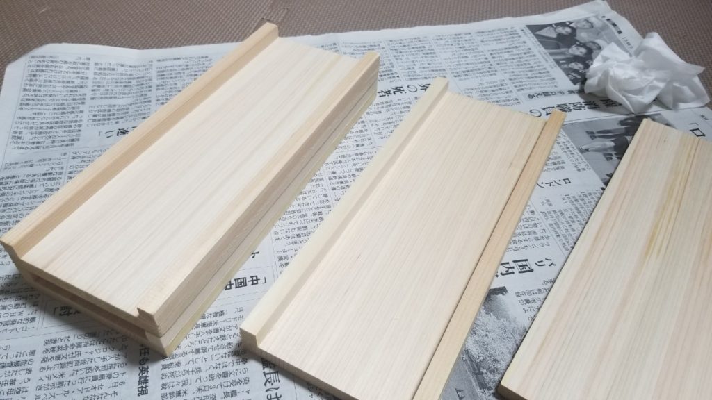 予算2 000円 出刃や柳刃が入る木製包丁立てを自作してみた Diyの作り方メモ おさかなアウトドア